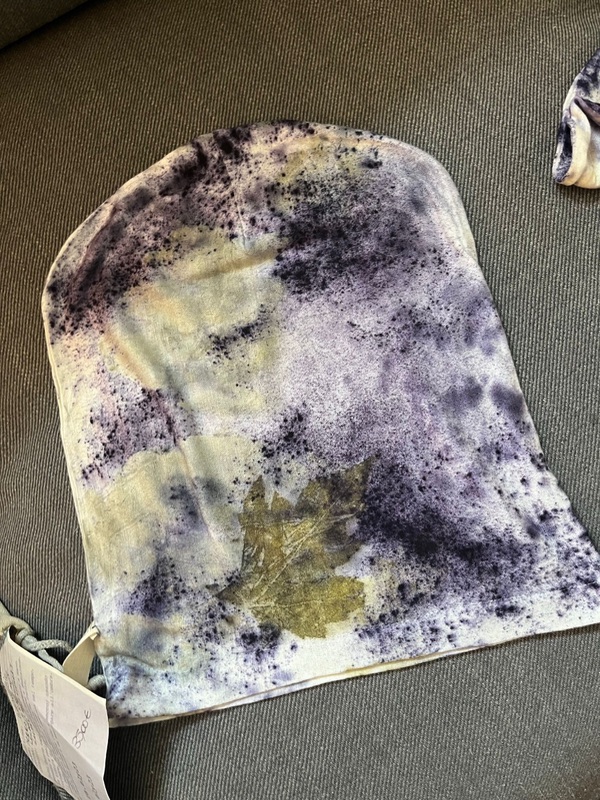 Mirtillo — cappello in tinta al mirtillo, archivio natuRa.Ely