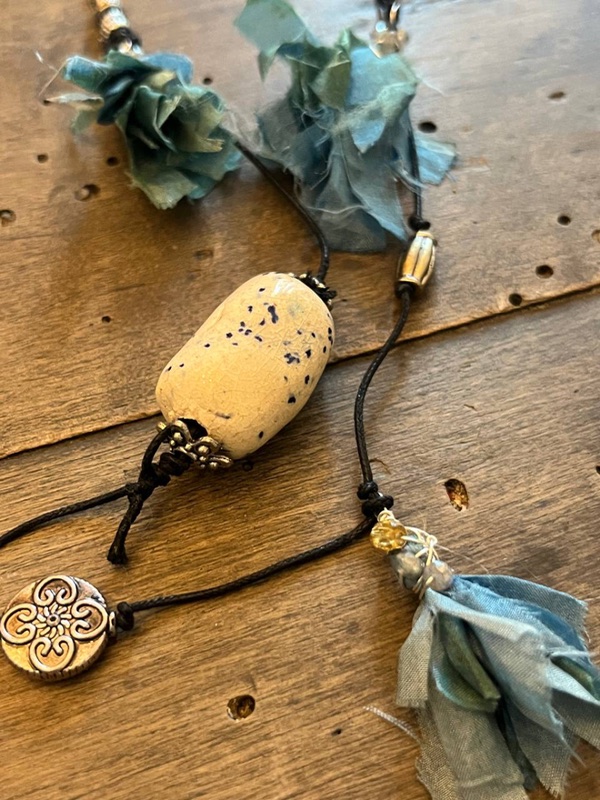 Ceramica — collana in perla in ceramica, archivio natuRa.Ely
