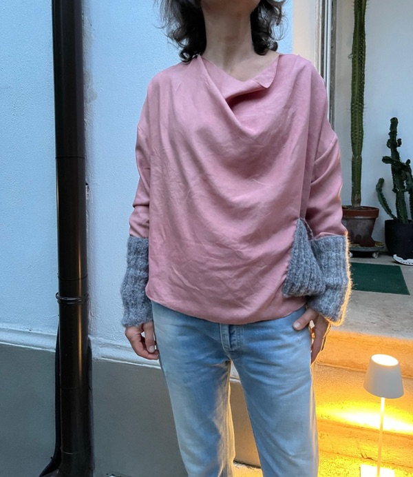 Mohair — maglia in polsini in mohair, archivio natuRa.Ely