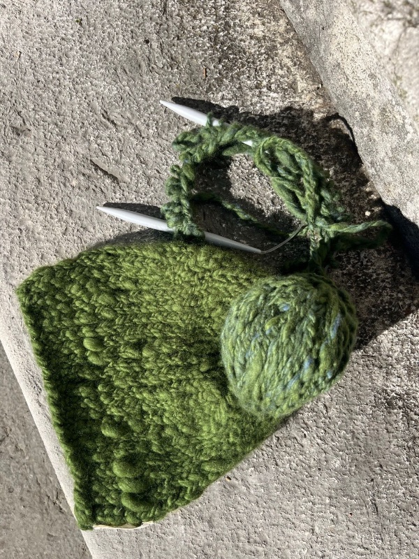 Muschio — cappello in lana merino, archivio natuRa.Ely