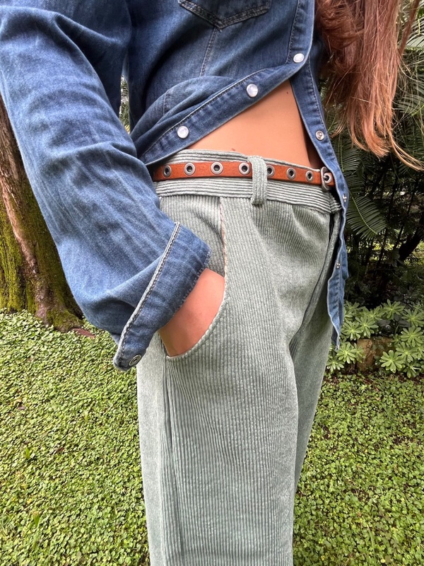 Canapa — pantalone in lino, archivio natuRa.Ely